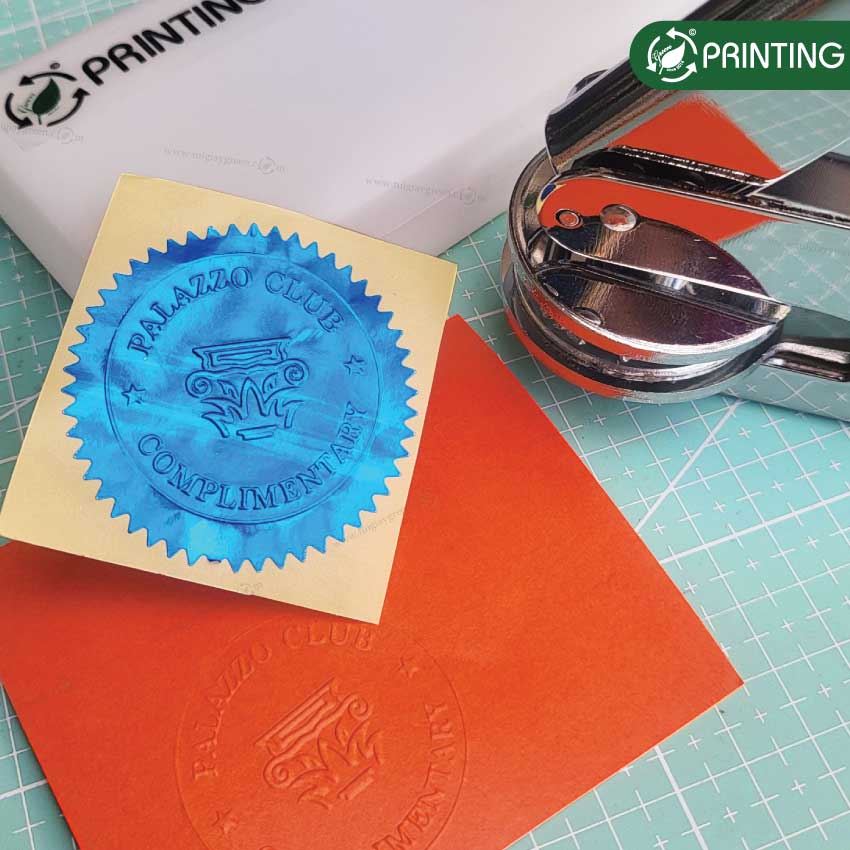 Custom Logo Embosser Stamp