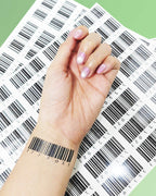 Custom Temporary Tattoo Stickers - A4 sheet